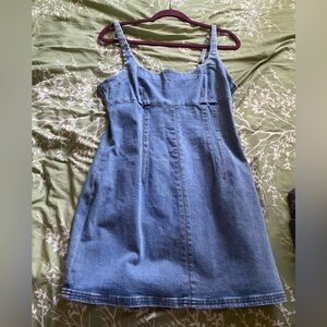 Urban Outfitters BDG Denim Mini Dress, Large
